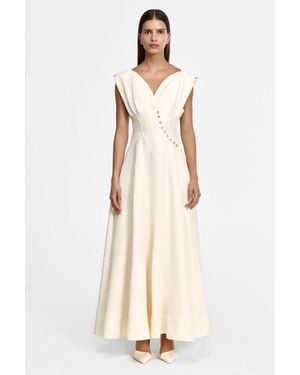 Acler Marney Maxi Dress - Natural