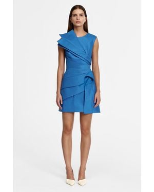 Acler Kenley Mini Dress - Blue