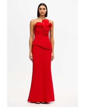 Acler Maxi Dress - Red