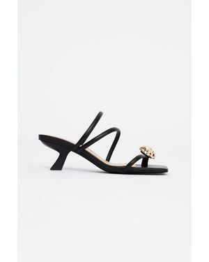 Acler Gateside Low Heel - Black