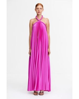 Acler Fixby Maxi Dress - Pink