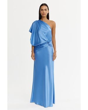 Acler Novalea Maxi Dress - Blue