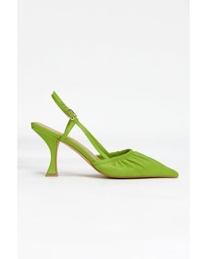 Acler Leeroy Heel By For - Green