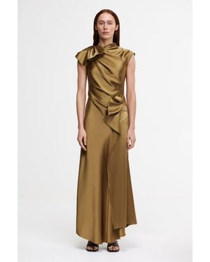 Acler Ramshaw Maxi Dress - Metallic