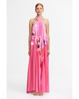 Acler Fixby Maxi Dress - Pink