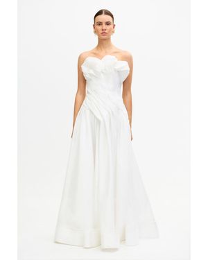 Acler Greenholm Maxi Dress - White