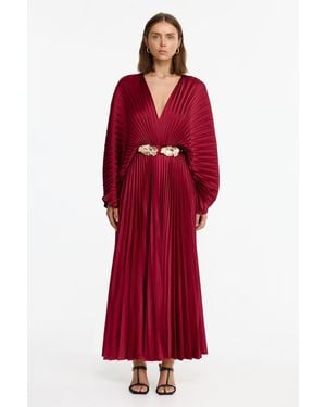 Acler Wonastow Maxi Dress - Red