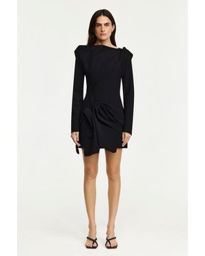 Acler Limosa Mini Dress - Black