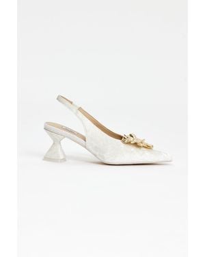 Acler Vondershire Heel - White