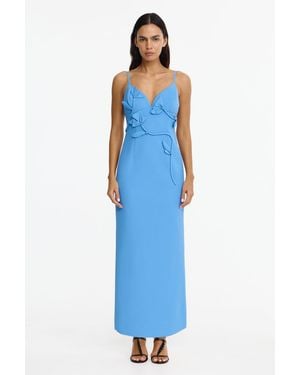 Acler Northwick Maxi Dress - Blue
