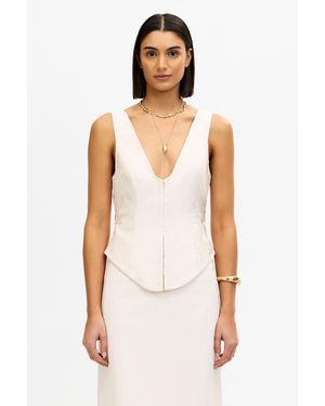 Acler Matson Top - White