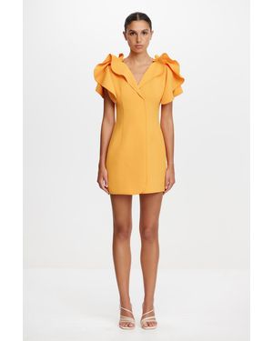 Acler Normanhill Mini Dress For - Yellow