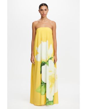 Acler Maxi Dress - Metallic
