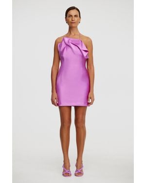 Acler Abdie Mini Dress - Pink