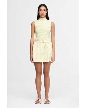 Acler Tailored Short - Natural
