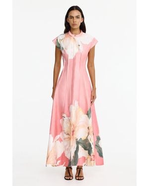 Acler Carrhil Maxi Dress - Pink