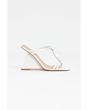 Acler Clarkington Wedge - White