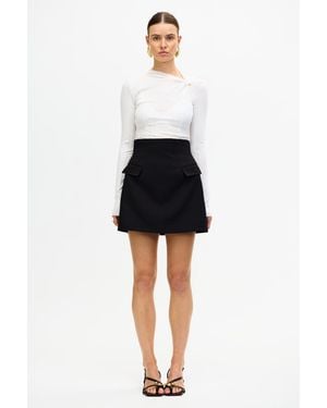 Acler Levedale Mini Skirt - Black