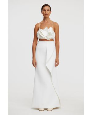 Acler Underwood Maxi Skirt - White