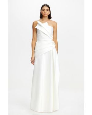 Acler Kenley Gown - White