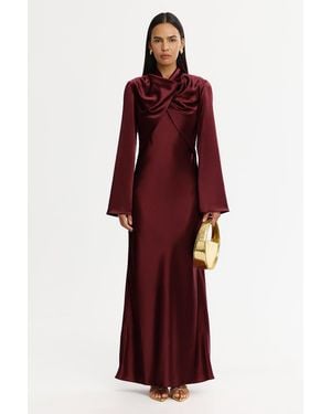Acler Adcote Gown - Red