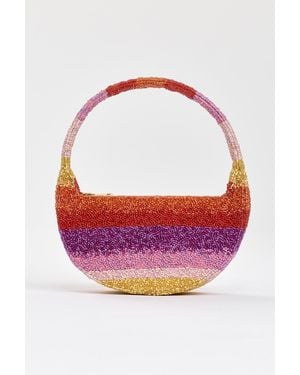 Acler Bead Birch Bag - Red