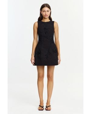 Acler Raffin Mini Dress By Polyester - Black