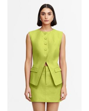 Acler Vest - Green