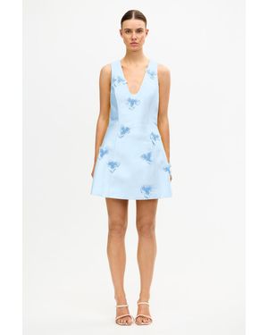 Acler Acler Mini Dress - Blue