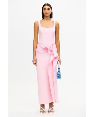 Acler Tuthill Midi Dress - Pink