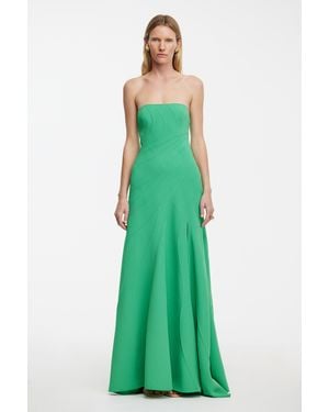 Acler Gown, 100% Polyester - Green