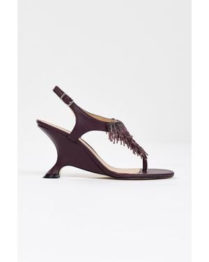 Acler Jobin Heel - Red