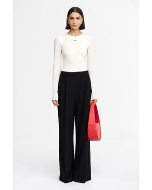 Acler Wide-Leg Pant For - White