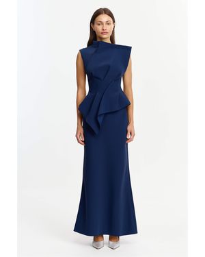 Acler Burbank Maxi Skirt For - Blue