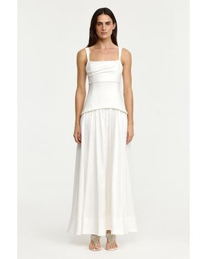 Acler Reeve Maxi Dress - White