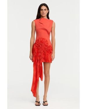 Acler Aberleigh Mini Dress - Red