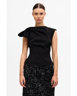Acler Structured Top For - Black