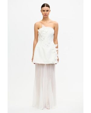 Acler Culloden Maxi Dress - White