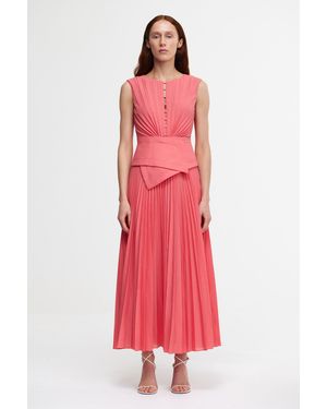 Acler Rhodes Midi Dress - Red