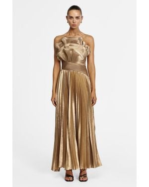 Acler Penda Maxi Dress For - Metallic