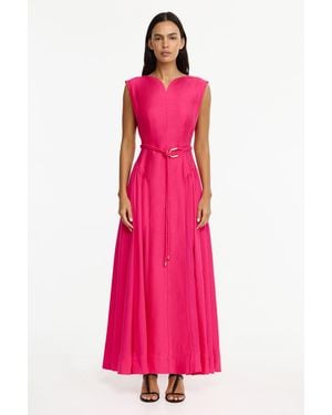 Acler Alvie Maxi Dress - Pink