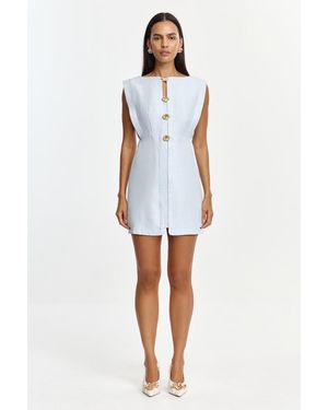 Acler Cindill Mini Dress For - White
