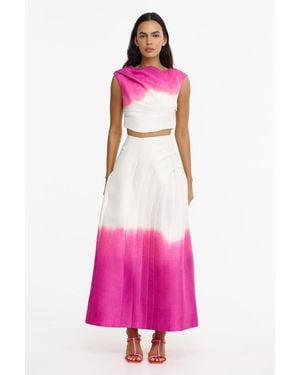 Acler Freston Skirt - Pink