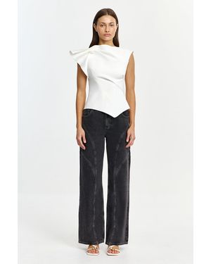 Acler Structured Top For - White