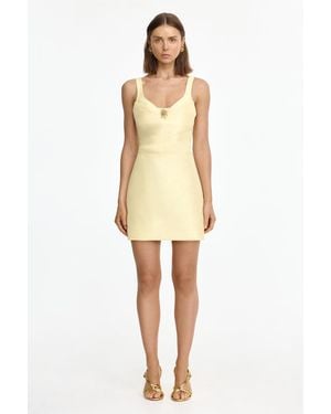 Acler Newcatton Mini Dress - Natural