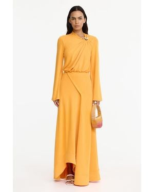 Acler Arbury Maxi Dress - Metallic