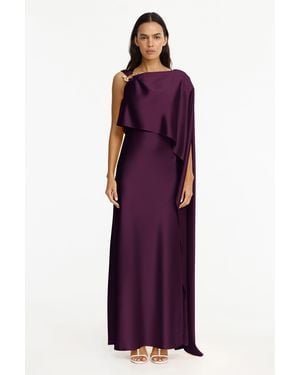 Acler Humfield Maxi Dress - Purple