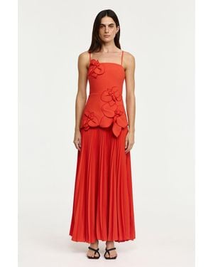 Acler Avision Maxi Dress For - Red