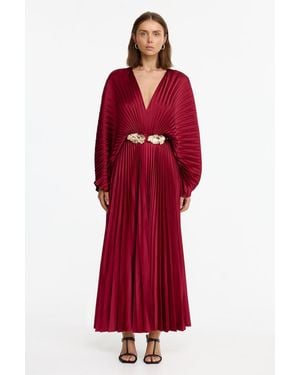 Acler Wonastow Maxi Dress - Red
