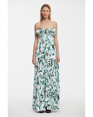 Acler Sanna Maxi Dress - Blue